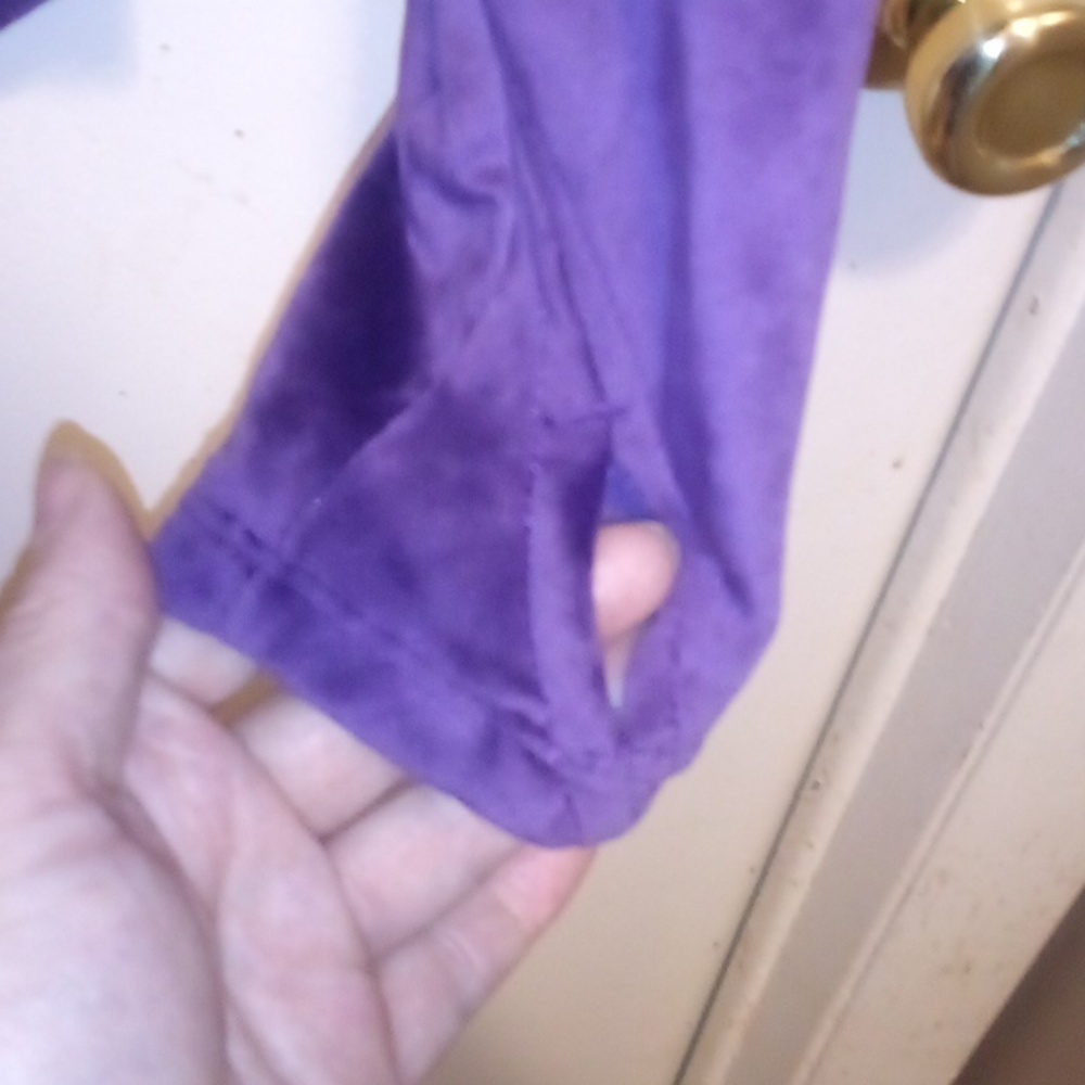 ClimateRight Extremely Soft Grape Purple Long Sleeve Shirt - Size M - Picture 3 of 5